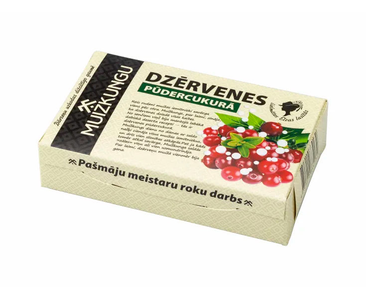 DZĒRVENES PŪDERCUKURĀ 85g, LATVIJA