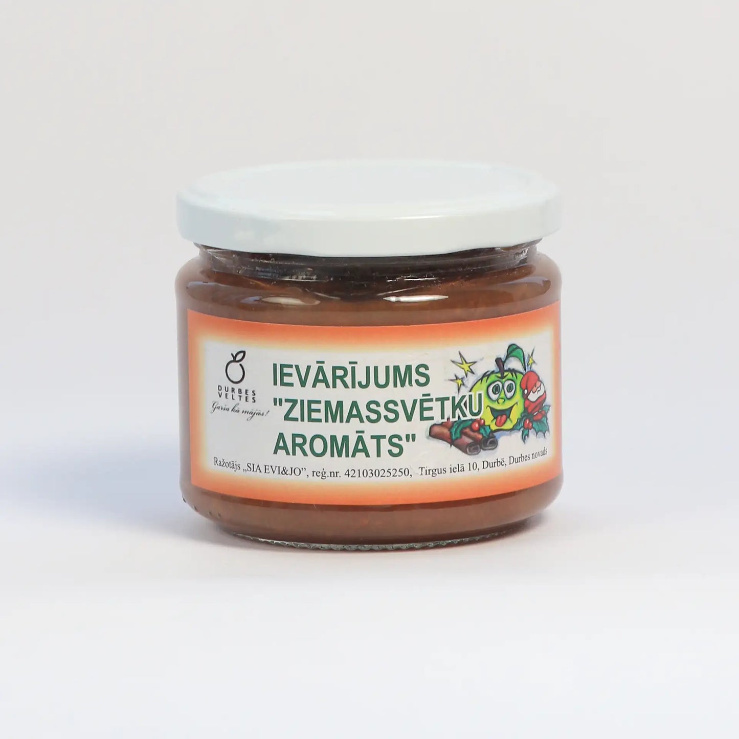 Ievārījums "Ziemassvētku aromāts" bez konservantiem, 250g