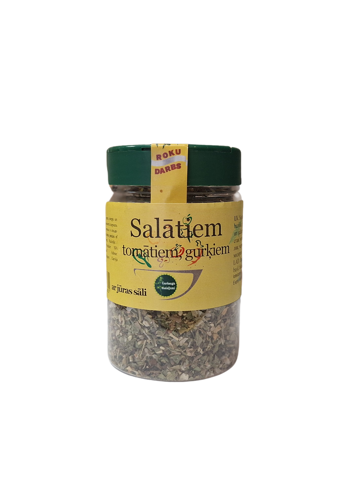 Garšviela Salātiem, tomātiem, gurķiem ar jūras sāli (100g)
