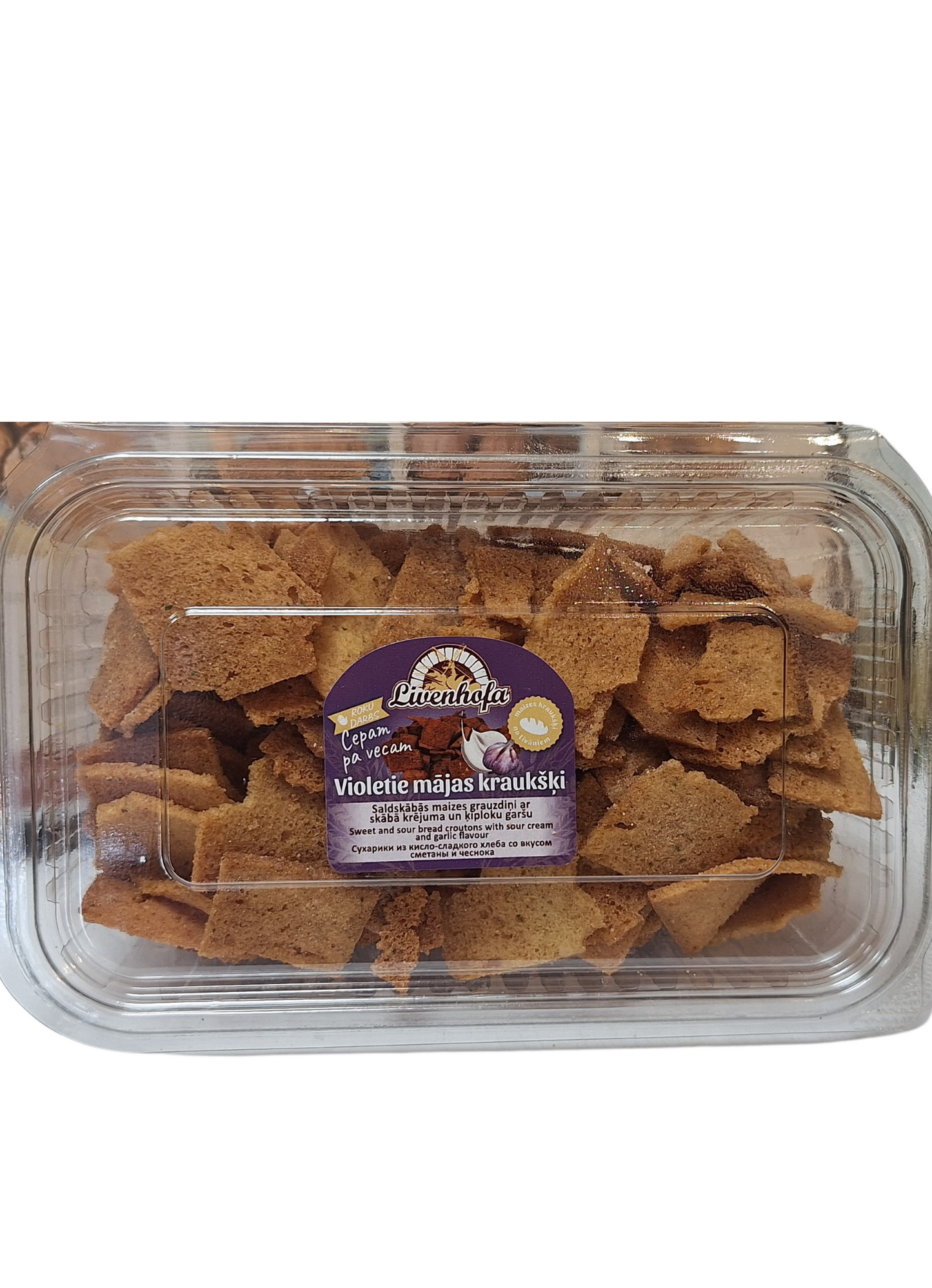 Violetie mājas kraukšķi (240g)